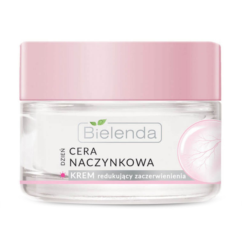 Денний заспокійливий крем для обличчя Bielenda Capillary Skin Anti-Redness Face Cream, 50 мл